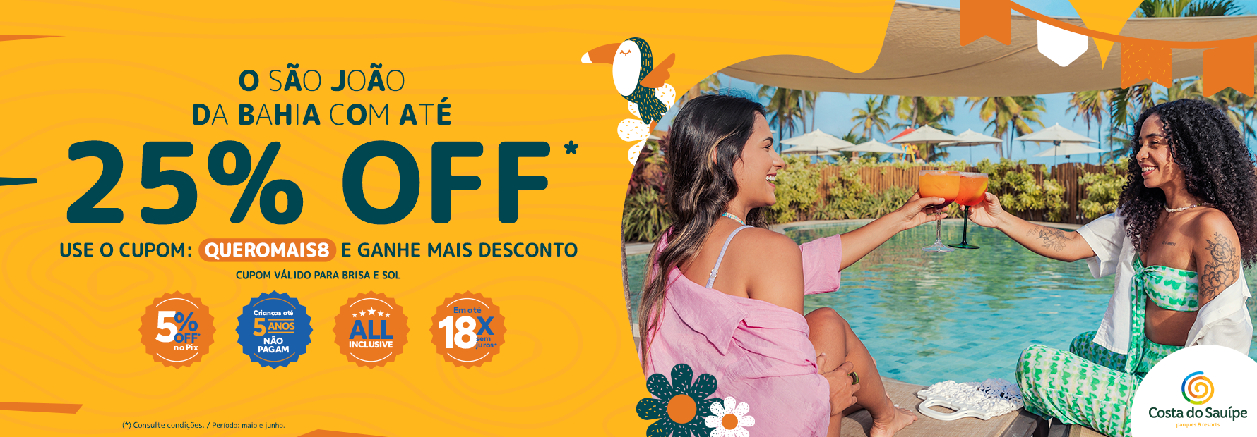 Cupons e promoções