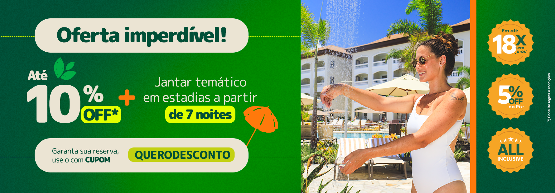 Cupons e promoções