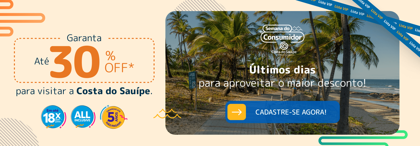 Cupons e promoções