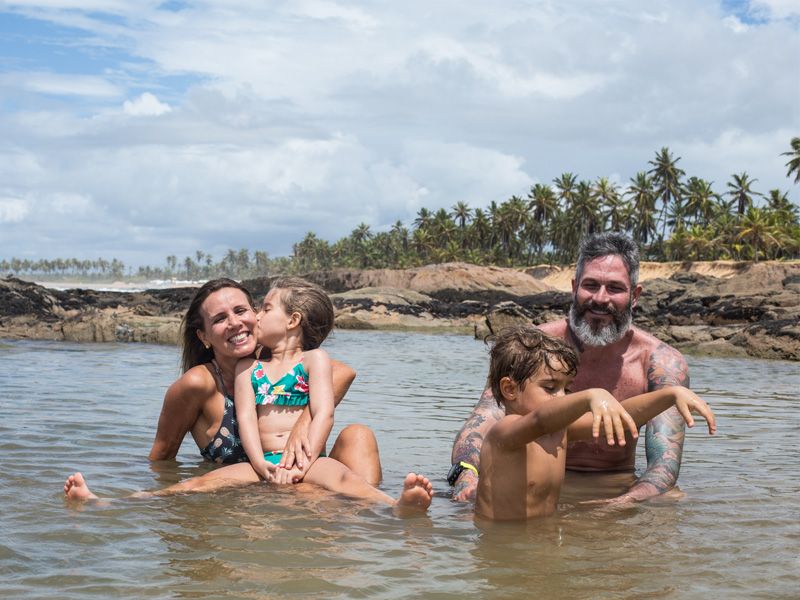 viajar com crianças