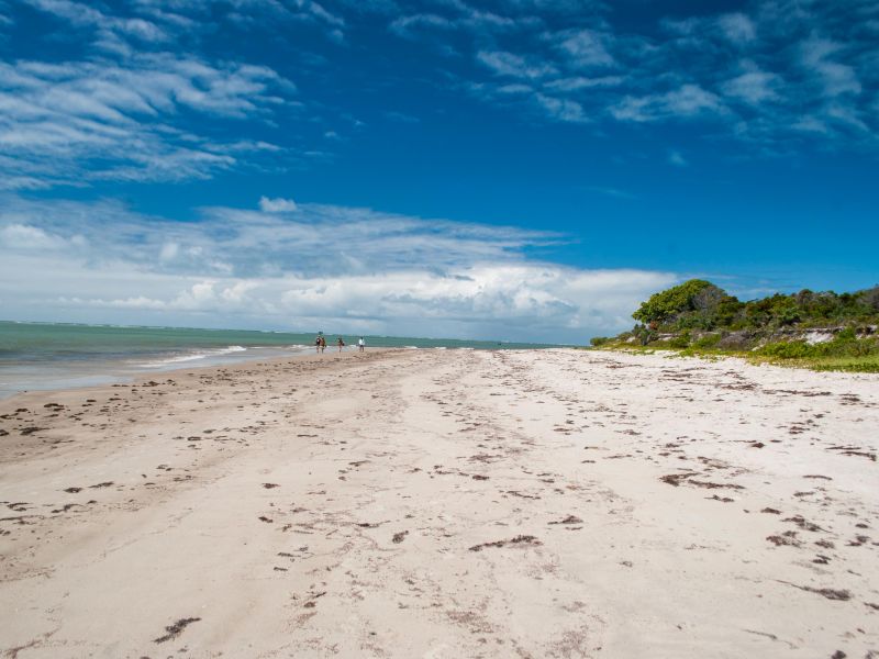 Praia de Mutá na Bahia