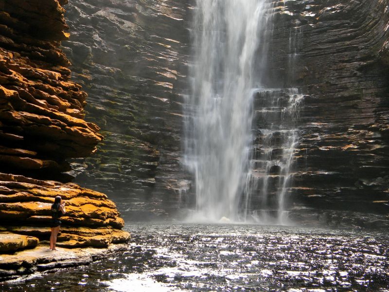 Cachoeira do Buracão, na Bahia.