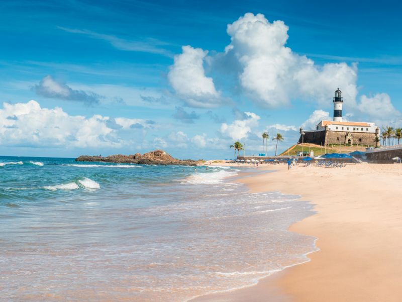 Praia do Forte em Salvador