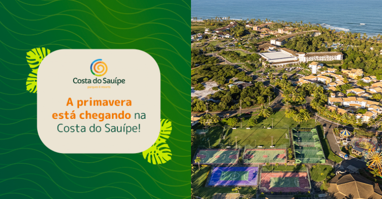 Primavera no Litoral: Experiências ao Ar Livre no Sauípe